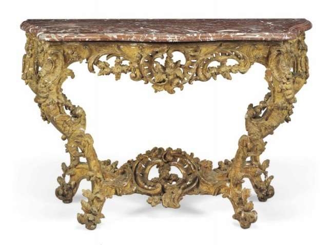 A Louis XV Consolte Table